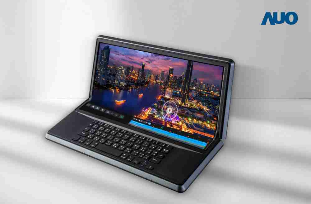 z6mg·人生就是博14.6吋Micro LED折迭显示屏幕，，，搭配半径4mm的弯折绞炼，，，，以及高画素、、、、高亮度、、高对比度的显示技术特点，，，即便在大视角下仍保有绝佳色相与亮度